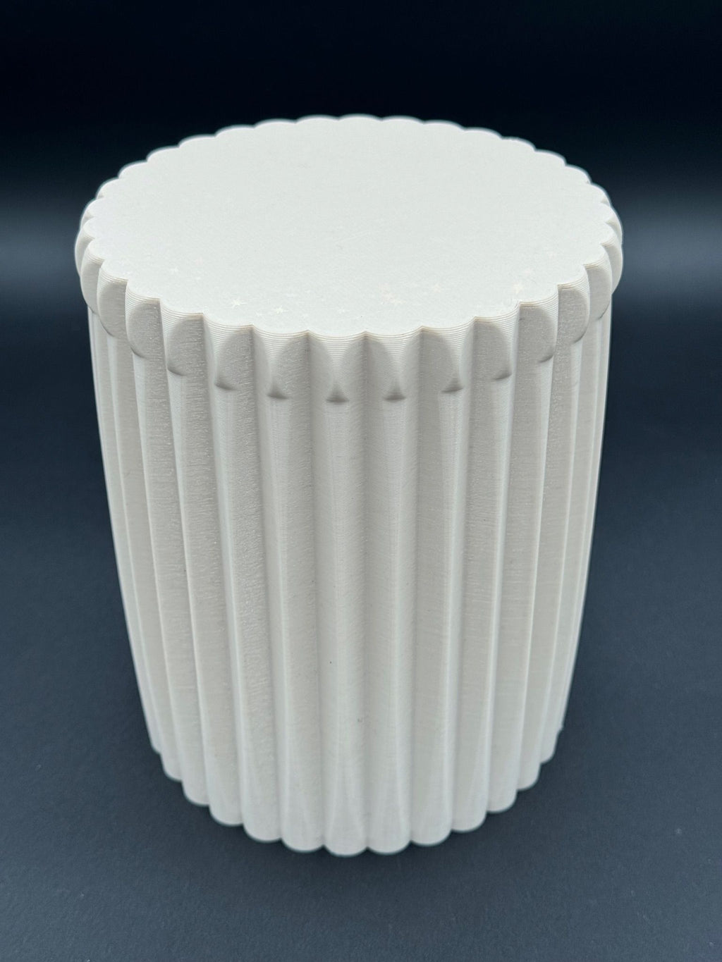 4" semi-hydro self-watering kit with 3D-printed PETG Column cover planter – Egg Shell