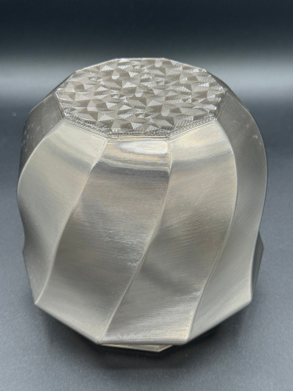 4" semi-hydro self-watering kit with 3D-printed PETG Grand Deco cover planter – Smoke