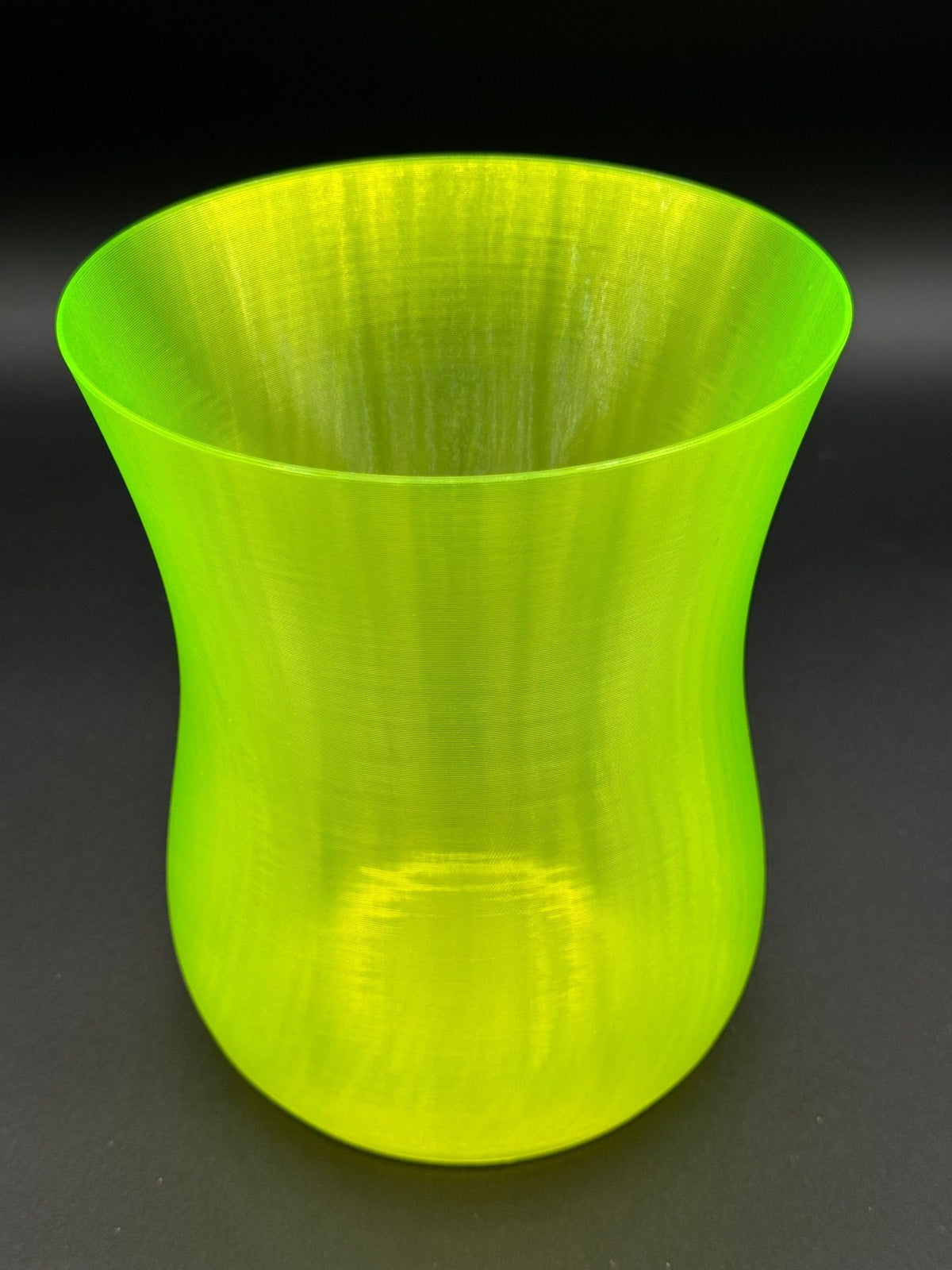 4" semi-hydro self-watering kit with 3D-printed PETG Smooth cover planter – Neon