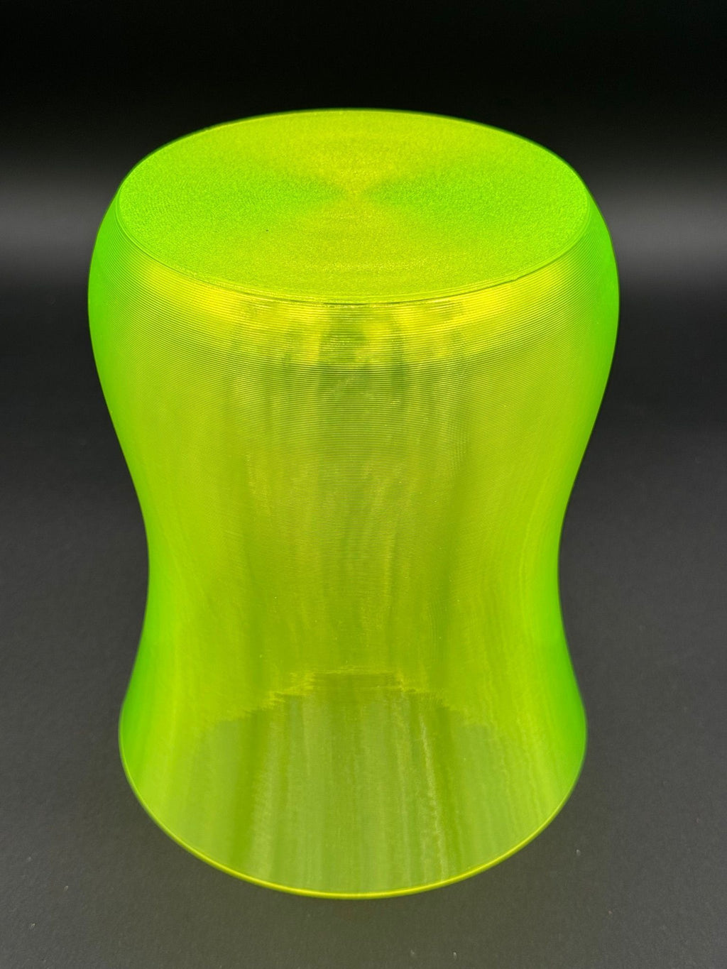 4" semi-hydro self-watering kit with 3D-printed PETG Smooth cover planter – Neon