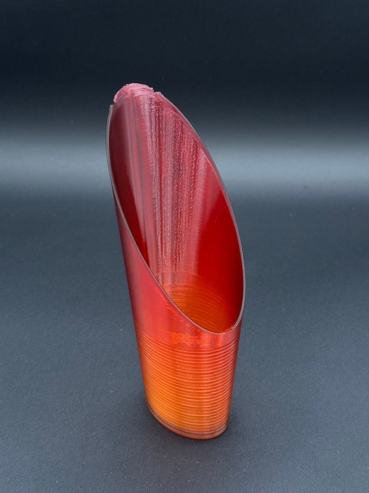 3D-printed PETG soil and media scoop – Sunrise